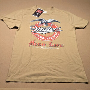 Miller high life eagle top cotton tshirt